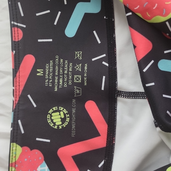 Feed Me Fight Me Shorts - Picture 2 of 3